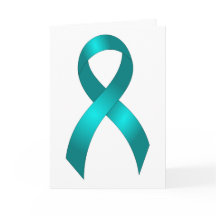Ovarialcancer| Cervixcancer - Teal Ribbon
