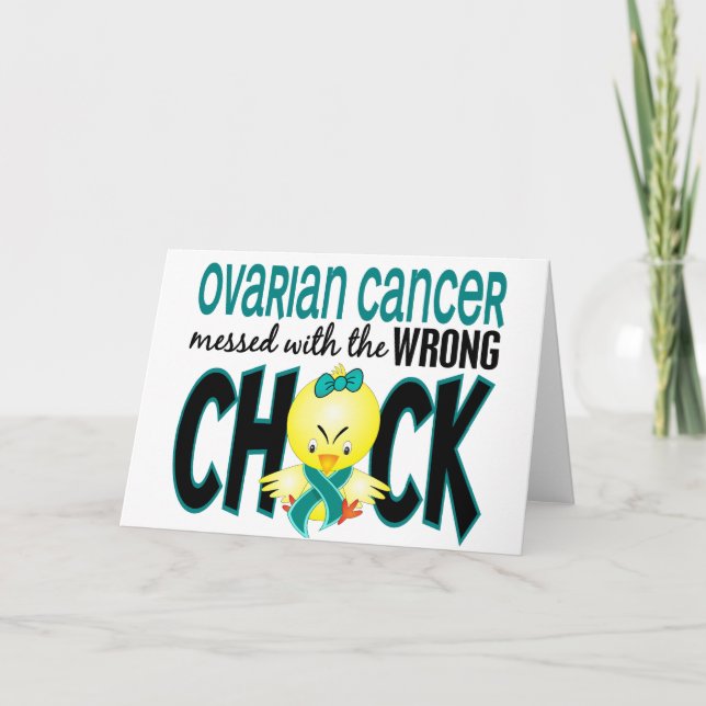 Ovarialcancer med fel Chick Kort (Framsida)