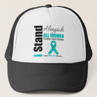 Ovarialcancer står jag vid sidan av alla kvinnor keps