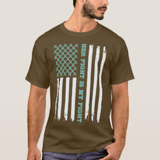 OVARIAN AMERICAN FLAGGA Hennes kamp är min kamp T Shirt