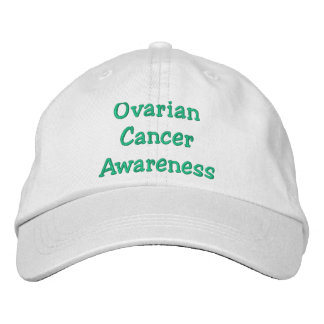 Ovarian Cancer Awareness Hat - Anpassad Broderad Keps