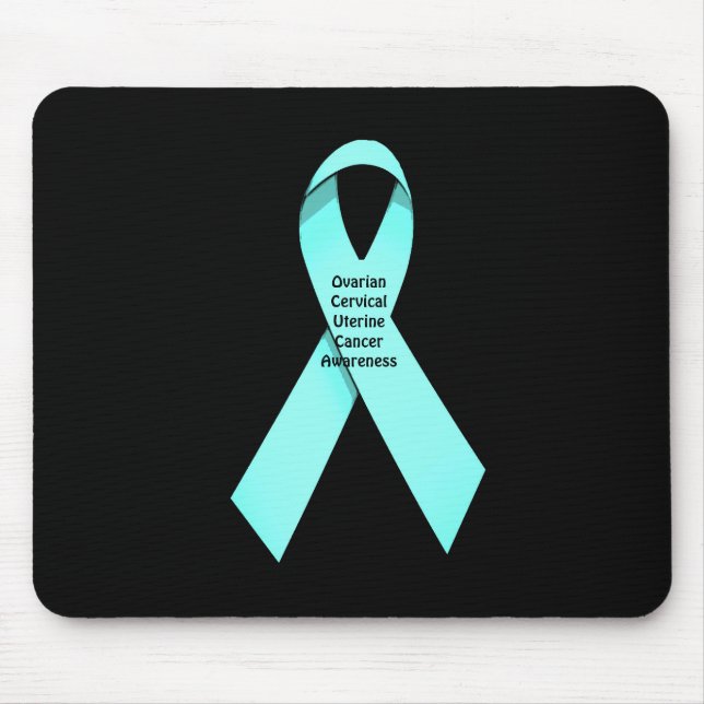 Ovarian Cancer Awareness Mousepad Musmatta (Framsidan)