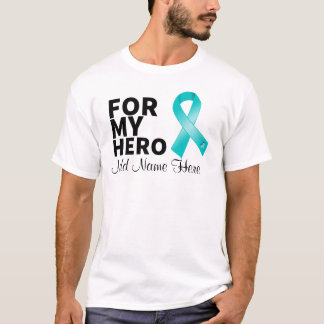 Ovarian cancer för min hjälte personifierar tröja