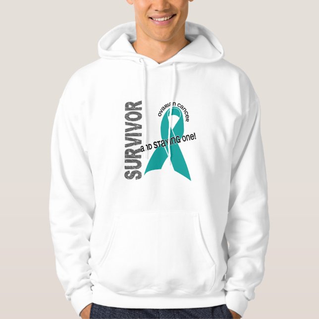 Ovarian cancer för överlevande 1 munkjacka (Framsida)