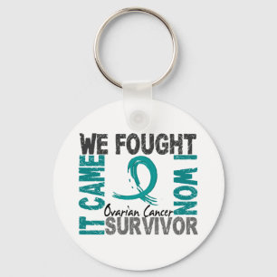 Ovarian cancer för överlevande 5 nyckelring
