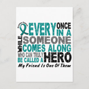 Ovarian Cancer Hero kommer tillsammans med FRIEND Vykort