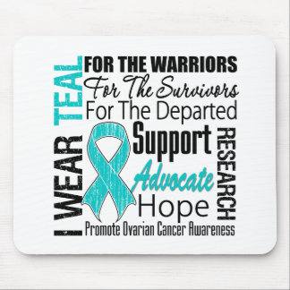 Ovarian Cancer I Bära Teal TRIBUTE Musmatta