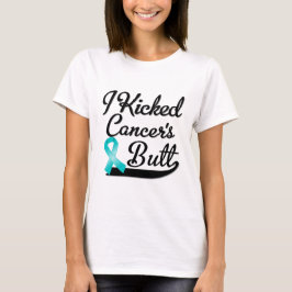 Ovarian Cancer I Kicked Butt Tröja