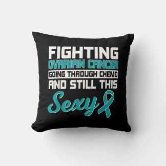 Ovarian Cancer inspirerande kvinnor Mors dag 59 Kudde