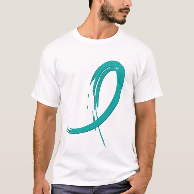 Ovarian cancer krickaband A4 T-shirt (Framsida)