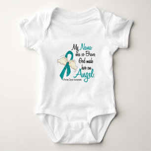 Ovarian cancer Nana för ängel 2 T Shirt