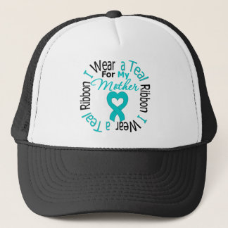 Ovarian Cancer Ribbon för min Mor Keps