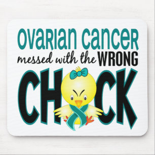 Ovarian cancer röra med den fla chicken musmatta