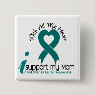Ovarian cancer stöttar jag min mamma knapp