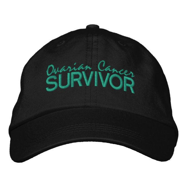 Ovarian Cancer Survivor Broderad Keps (Framsida)