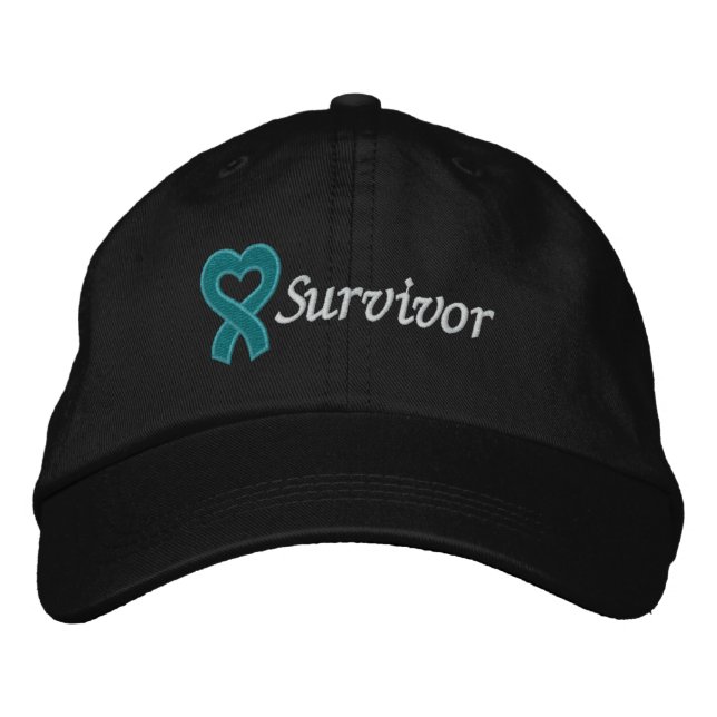Ovarian Cancer Survivor Broderad Keps (Framsida)