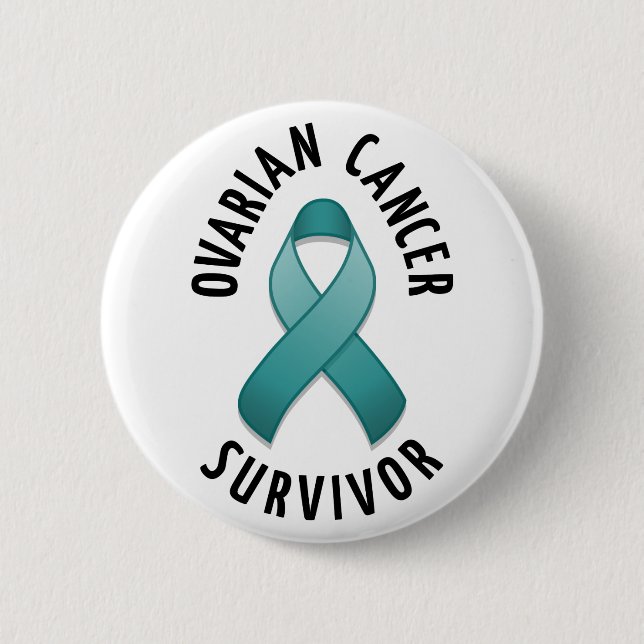 Ovarian Cancer Survivor Button Knapp (Framsida)