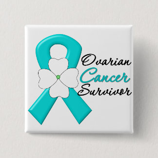 Ovarian Cancer Survivor Flower Ribbon Knapp