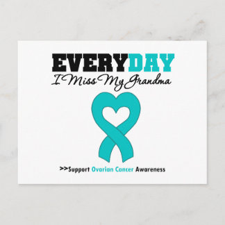 Ovarian Cancer varje dag jag missar min mormor Vykort