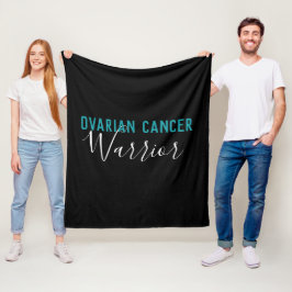 Ovarian Cancer Warrior Fleecefilt