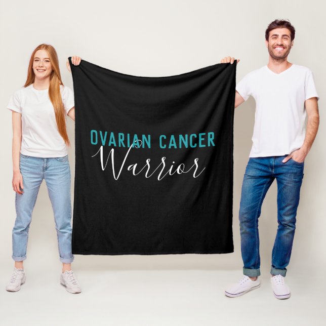 Ovarian Cancer Warrior Fleecefilt (På plats)