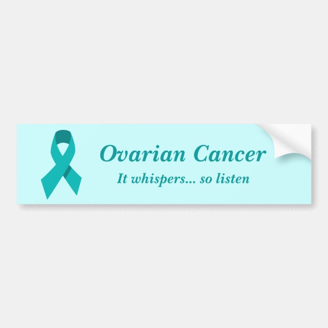 Ovarian cancerbildekal bildekal (Framsidan)