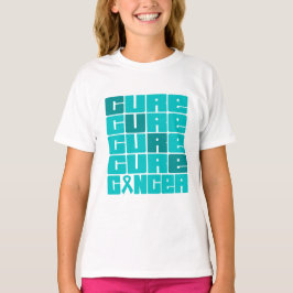 Ovarian cancerCollage för BOT T-shirt
