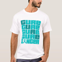 Ovarian cancerCollage för BOT T-shirt