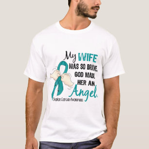 Ovarian cancerfru för ängel 2 t shirt
