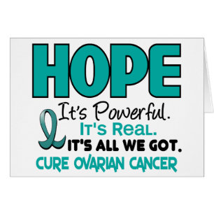 Ovarian cancerHOPP 1 Hälsningskort