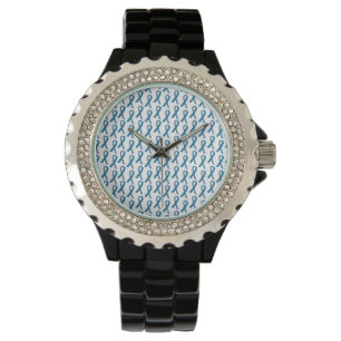 Ovarian cancermedvetenhet armbandsur