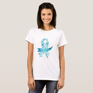 Ovarian cancermedvetenhet för överlevande t shirt