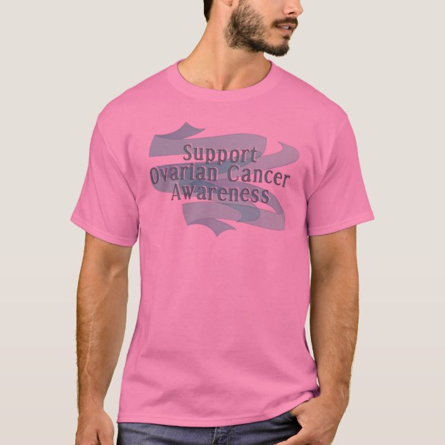 OVARIAN CANCERMEDVETENHET FÖR SERVICE TEE (Framsida)