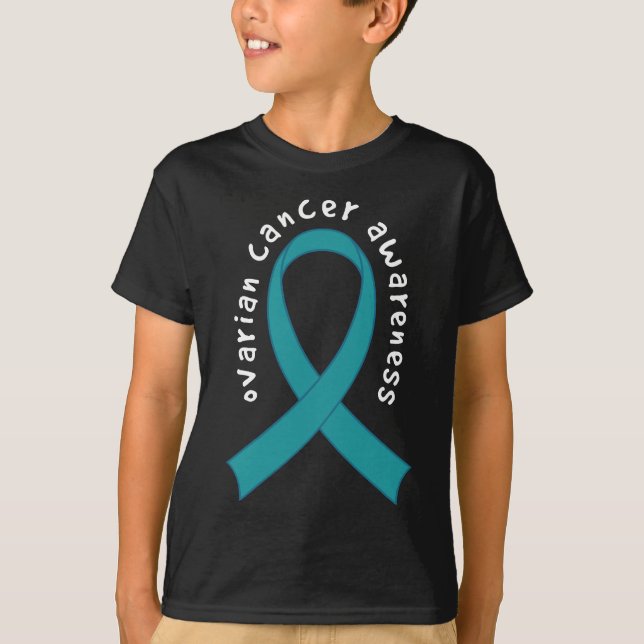 Ovarian cancermedvetenhet t shirt (Framsida)