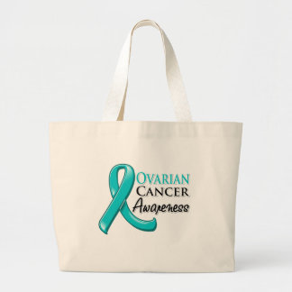 Ovarian cancermedvetenhetband jumbo tygkasse