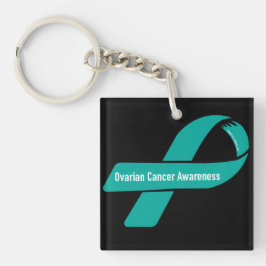 Ovarian cancermedvetenhetnyckelring