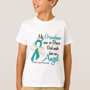 Ovarian cancermormor för ängel 2 t-shirt
