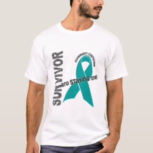 Ovarian canceröverlevande t-shirt