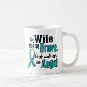 Ovarian/Cervical cancer för ängel Kaffemugg