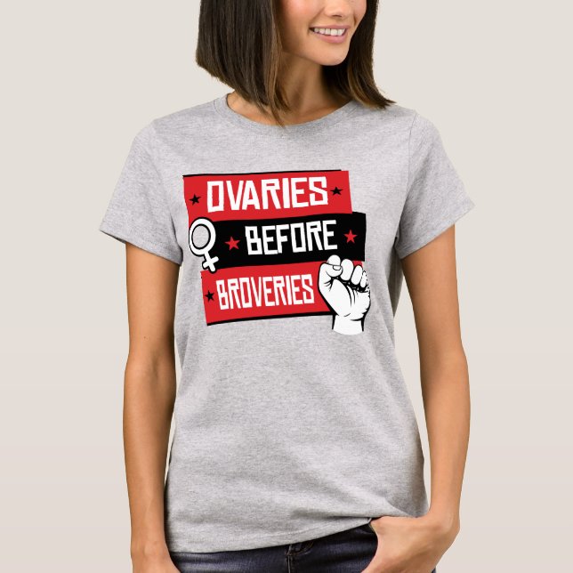 OVARIER FÖRE BROVERIES T SHIRT (Framsida)