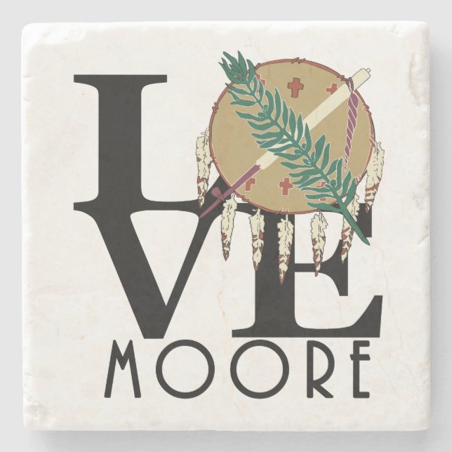 OVE Moore Oklahoma Stenunderlägg (Framsidan)