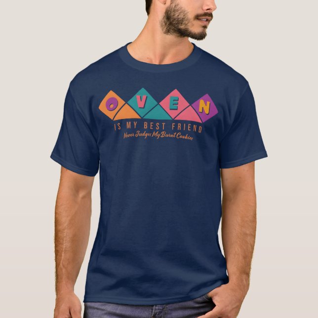 Oven är min bästa vän-vintage t shirt (Framsida)