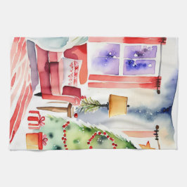 Oven Mitt och Pot Holders Kökshandduk