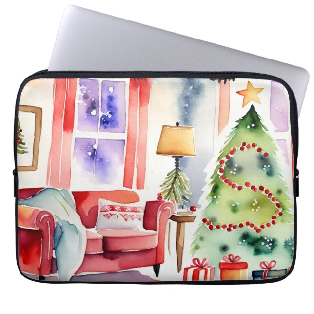 Oven Mitt och Pot Holders Laptop Fodral (Framsidan)