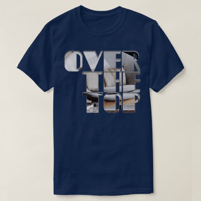 Över 2 överst t shirt (Design framsida)