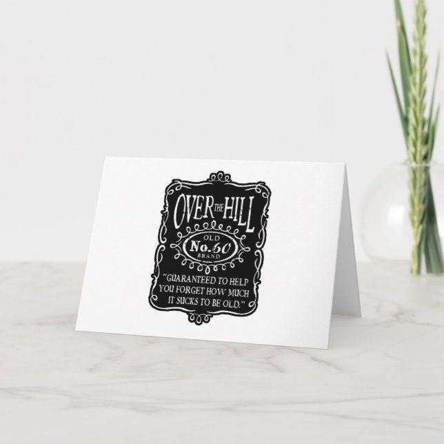 Över 60 Backe Kort (Framsida)