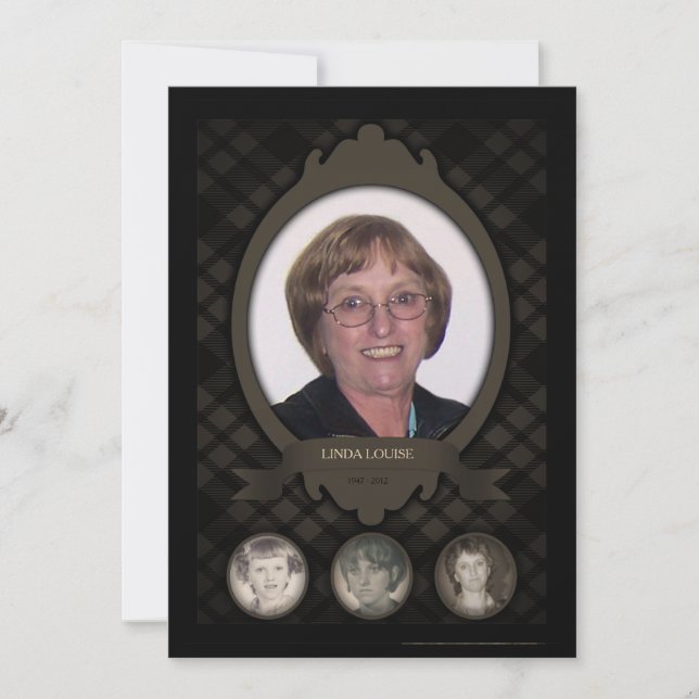 över åren på fotominnesmeddelanden meddelande (Framsida)