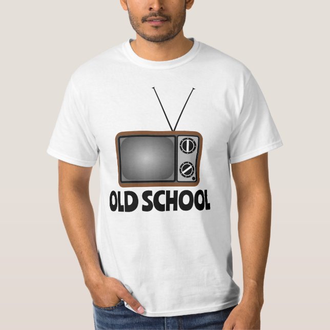 ÖVER BACKE BIRTHDAY OLD SCHOOL T-SHIRTS (Framsida)