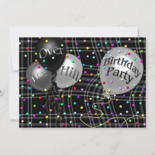 ÖVER BACKE - BIRTHDAY PARTINBJUDAN INBJUDNINGAR