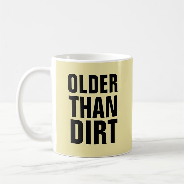 ÖVER BACKE födelsedag Kaffe koppar (Vänster)